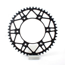 Lade das Bild in den Galerie-Viewer, AFAM Kettenrad SLK 520, 50 Zähne, C45N Stahl, superleicht, extra hart, selbstreinigend, schwarz