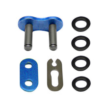 Lade das Bild in den Galerie-Viewer, Kettenschloss, Clipschloss Press-Sitz für AFAM Kette A520XRR-B, 3671kg, X-Ring, blau