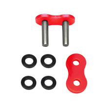 Lade das Bild in den Galerie-Viewer, Kettenschloss, Vollnietschloss für AFAM Kette A525XHR3-R, 4987kg, X-Ring, rot