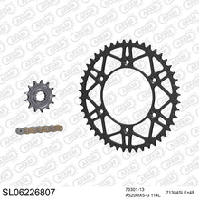 Lade das Bild in den Galerie-Viewer, AFAM Kettensatz 520, golden, 3814kg, Stahl light, selfclean, HUSQVARNA TC 250 2014-2016