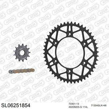 Lade das Bild in den Galerie-Viewer, AFAM Kettensatz 520, golden, 3814kg, Stahl light, selfclean, HUSQVARNA FX 450 2017-2021