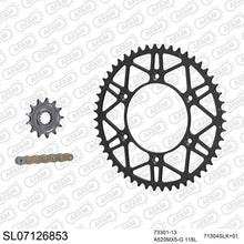 Lade das Bild in den Galerie-Viewer, AFAM Kettensatz 520, golden, 3814kg, Stahl light, selfclean, KTM XC-F 250 . 2020-2021