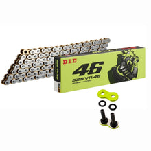 Lade das Bild in den Galerie-Viewer, DID_Kette_525VR46_4524KG_X-Ring_110_Glieder_silber_golden_Hohl-Nietschloss_0102DSG525VR46110ON_1.JPEG
