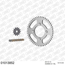 Lade das Bild in den Galerie-Viewer, AFAM Kettensatz 428, golden, 2448kg, HONDA CRF 125 FB Big Wheels E,F,G,H,J,K,L 2014-2020
