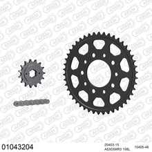 Lade das Bild in den Galerie-Viewer, AFAM Kettensatz 530, X-Ring, 4385kg, HONDA VF 400 F D,E,F 1983-1985
