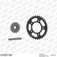 Lade das Bild in den Galerie-Viewer, AFAM Kettensatz 525, X-Ring, 4385kg, HONDA CMX 450 C Rebel H,J 1987-1988
