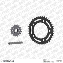 Lade das Bild in den Galerie-Viewer, AFAM Kettensatz 520, X-Ring, 4385kg, HONDA NC 700 XD DCT C,D,E 2012-2014
