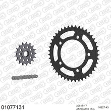 Lade das Bild in den Galerie-Viewer, AFAM Kettensatz 520, X-Ring, 4385kg, HONDA NC 750 SA ABS E,F,G,H,J,K,L 2014-2020
