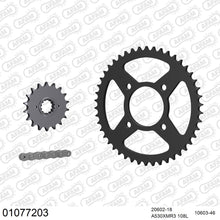 Lade das Bild in den Galerie-Viewer, AFAM Kettensatz 530, X-Ring, 4385kg, HONDA CB 750 K A,B 1980-1981

