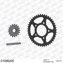 Lade das Bild in den Galerie-Viewer, AFAM Kettensatz 530, X-Ring, 4385kg, HONDA CB 900 F Bol d&#39;Or Z,A,B 1979-1981

