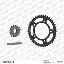 Lade das Bild in den Galerie-Viewer, AFAM Kettensatz 530, X-Ring, golden, 4263kg, HONDA CB 900 F Hornet 2,3,4,5,6,7 2002-2007
