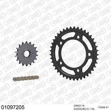 Lade das Bild in den Galerie-Viewer, AFAM Kettensatz 530, X-Ring, golden, 4987kg, HONDA CB 1300 F W,X,Y,1 1998-2001
