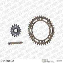 Lade das Bild in den Galerie-Viewer, AFAM Kettensatz 520, X-Ring, golden, 4263kg, Alu, HONDA VTR 1000 SP SP1 Y,1 2000-2001
