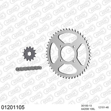 Lade das Bild in den Galerie-Viewer, AFAM Kettensatz 420, 2040kg, YAMAHA RZ 50 2002-2002
