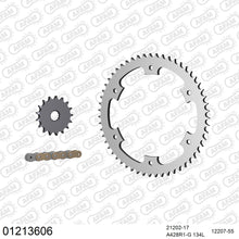 Lade das Bild in den Galerie-Viewer, AFAM Kettensatz 428, golden, 2244kg, YAMAHA DT 125 R 1988-1988
