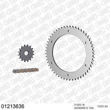 Lade das Bild in den Galerie-Viewer, AFAM Kettensatz 428, X-Ring, golden, 2244kg, YAMAHA TDR 125 1989-1993
