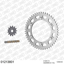 Lade das Bild in den Galerie-Viewer, AFAM Kettensatz 520, golden, 3498kg, YAMAHA YZ 125 H 1996-1996
