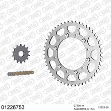 Lade das Bild in den Galerie-Viewer, AFAM Kettensatz 520, X-Ring, golden, 3498kg, YAMAHA WR 250 Z 2000-2001
