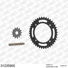 Lade das Bild in den Galerie-Viewer, AFAM Kettensatz 520, X-Ring, golden, 3498kg, YAMAHA YFM 350 X Warrior T,U 1987-1988
