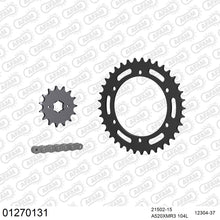 Lade das Bild in den Galerie-Viewer, AFAM Kettensatz 520, X-Ring, 4385kg, YAMAHA SRX 600 1985-1993
