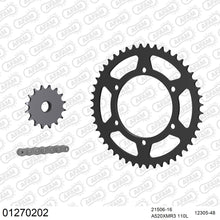 Lade das Bild in den Galerie-Viewer, AFAM Kettensatz 520, X-Ring, 4385kg, YAMAHA XJ 600 N Diversion 1991-2003
