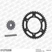 Lade das Bild in den Galerie-Viewer, AFAM Kettensatz 520, X-Ring, 4385kg, YAMAHA XJ 6 S Diversion 2009-2016
