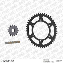 Lade das Bild in den Galerie-Viewer, AFAM Kettensatz 520, X-Ring, golden, 3712kg, YAMAHA MT-03 660 2006-2013
