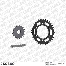 Lade das Bild in den Galerie-Viewer, AFAM Kettensatz 530, X-Ring, 4385kg, YAMAHA XS 650 SE 1979-1981
