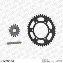 Lade das Bild in den Galerie-Viewer, AFAM Kettensatz 525, X-Ring, golden, 4987kg, YAMAHA MT-10 1000 SP MTN1000D 2017-2020
