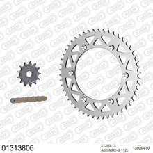 Lade das Bild in den Galerie-Viewer, AFAM Kettensatz 520, golden, 3498kg, Alu, YAMAHA YZ 125 T 1987-1987
