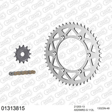Lade das Bild in den Galerie-Viewer, AFAM Kettensatz 520, golden, 3498kg, Alu, YAMAHA YZ 125 L,M,N 1999-2001
