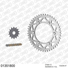 Lade das Bild in den Galerie-Viewer, AFAM Kettensatz 520, golden, 3814kg, Alu, YAMAHA YZ 450 F R,S 2003-2004
