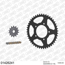 Lade das Bild in den Galerie-Viewer, AFAM Kettensatz 520, X-Ring, golden, 3498kg, SUZUKI GSX 250 R L7,L8,L9,M0 2017-2020
