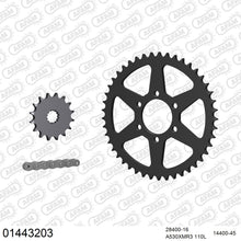 Lade das Bild in den Galerie-Viewer, AFAM Kettensatz 530, X-Ring, 4385kg, SUZUKI GSX 400 E-S Z,D,E,F,G,H 1982-1987

