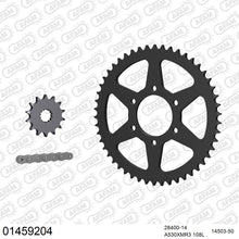 Lade das Bild in den Galerie-Viewer, AFAM Kettensatz 530, X-Ring, 4385kg, SUZUKI GS 500 E Z,D 1982-1983
