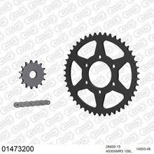 Lade das Bild in den Galerie-Viewer, AFAM Kettensatz 530, X-Ring, 4385kg, SUZUKI GS 650 G Katana X,Z,D 1981-1983
