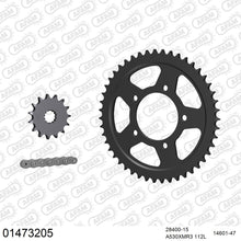 Lade das Bild in den Galerie-Viewer, AFAM Kettensatz 530, X-Ring, 4385kg, SUZUKI GSF 650 S Bandit K5,K6 2005-2006
