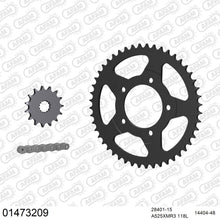 Lade das Bild in den Galerie-Viewer, AFAM Kettensatz 525, X-Ring, 4385kg, SUZUKI GSX 650 F K8,K9,L0,L1,L2,L3,L4,L5,L6 2008-2016
