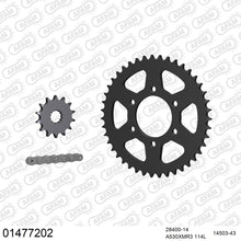 Lade das Bild in den Galerie-Viewer, AFAM Kettensatz 530, X-Ring, 4385kg, SUZUKI GSX 750 SE Katana 1985-1985
