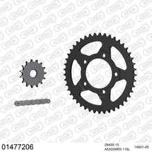 Lade das Bild in den Galerie-Viewer, AFAM Kettensatz 530, X-Ring, 4385kg, SUZUKI GSX 750 F W,X,Y,K1,K2,K3,K4,K5,K6 1998-2006
