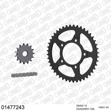 Lade das Bild in den Galerie-Viewer, AFAM Kettensatz 530, X-Ring, 4385kg, SUZUKI GSX-R 750 J,K 1988-1989
