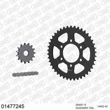 Lade das Bild in den Galerie-Viewer, AFAM Kettensatz 530, X-Ring, 4385kg, SUZUKI GSX-R 750 W N,P,R,S 1992-1995
