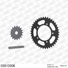 Lade das Bild in den Galerie-Viewer, AFAM Kettensatz 520, X-Ring, 3366kg, APRILIA RS 125 2006-2012
