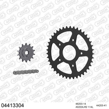 Lade das Bild in den Galerie-Viewer, AFAM Kettensatz 520, X-Ring, 3366kg, CAGIVA 125 Mito Evo 1992-1999
