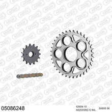 Lade das Bild in den Galerie-Viewer, AFAM Kettensatz 525, X-Ring, golden, 4263kg, DUCATI 916 SP 1994-1997
