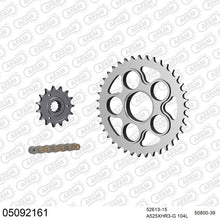 Lade das Bild in den Galerie-Viewer, AFAM Kettensatz 525, X-Ring, golden, 4987kg, DUCATI 1100 S Monster ABS 2009-2010
