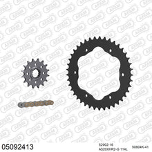 Lade das Bild in den Galerie-Viewer, AFAM Kettensatz 520, X-Ring, golden, 4263kg, DUCATI V4 1103 Speciale Panigale (for sprocket carrier PCD4) 2018-2019
