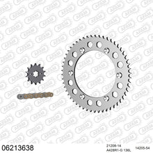 Lade das Bild in den Galerie-Viewer, AFAM Kettensatz 428, golden, 2244kg, HUSQVARNA SMS 4 125 2011-2014
