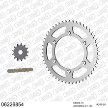 Lade das Bild in den Galerie-Viewer, AFAM Kettensatz 520, golden, 3814kg, HUSQVARNA TC 250 R 2013-2013
