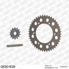 Lade das Bild in den Galerie-Viewer, AFAM Kettensatz 520, X-Ring, golden, 3498kg, Alu, HUSQVARNA FS 450 2017-2021
